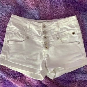 White shorts